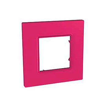 SE Unica Рамка 1-ая Малина Quadro MGU4.702.27