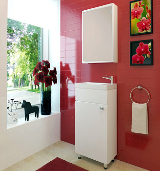 Комплект Тумба "Cleo 40" + умывальник COMO 40