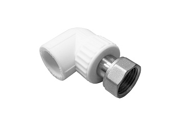 Колено 20*3/4 с накидной гайкой (Valfex) 10138120