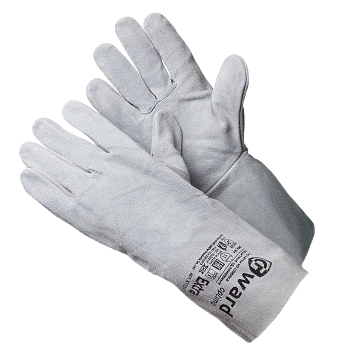 GWARD Extra Краги из спилка серого цвета без подкладки XY251