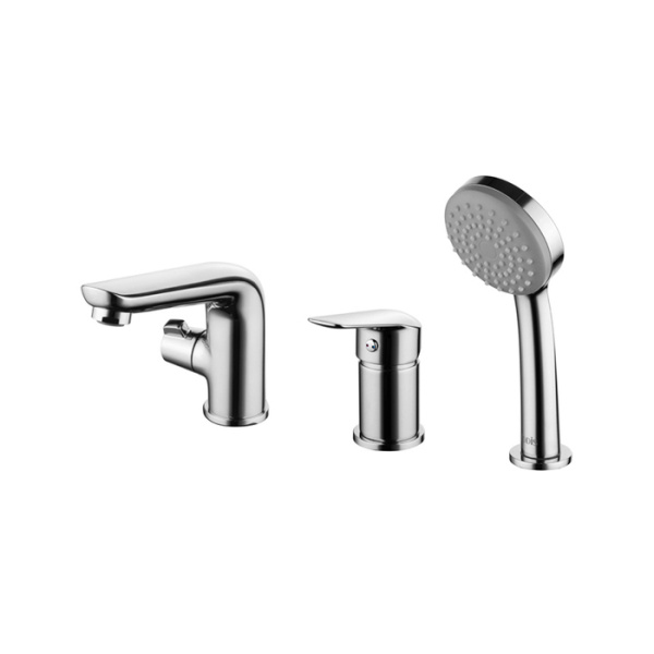 xСмеситель на борт ванны на 3 отв.с керам.дивект Torr TORSB30i07