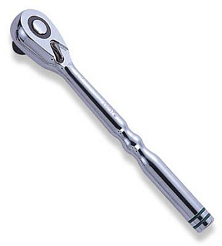 Рукоятка трещоточная 1/2"DR, 48 зубцов, 250мм 047167 (R3604)