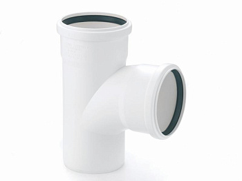 Тройник 110/110/90 КОМФОРТ бел. (508029.К)