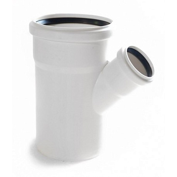 Тройник 110/50/45 КОМФОРТ бел. (510031.К)