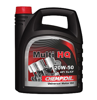 CHEMPIOIL Моторное масло Multi HQ 20W-50 (SL; CF) бен/диз мин 4л S506