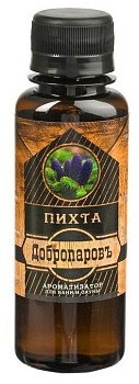 Ароматическая смесь для бани и ванны «Пихта», натуральная, 100 мл, "Добропаровъ"   2870505