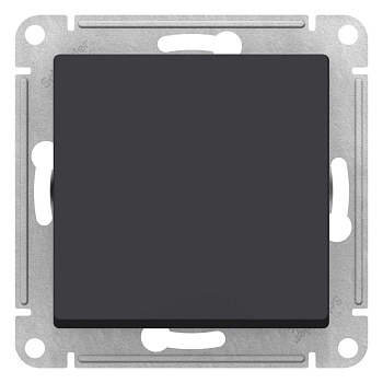 ATN441061 Механизм Переключателя 1кл 10А IP44 Карбон AQUA SE