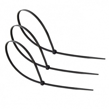 Стяжки DERZHI ЧЕРНЫЕ 5х200мм (уп.100шт) 258-520