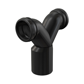 М909 Колено двойное 90град. с защ.затворками