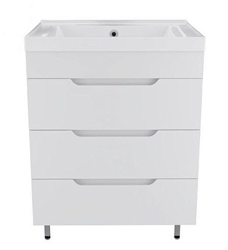 Комплект тумба напольная SOHO 60 Quardo+ умывальник Fest-60