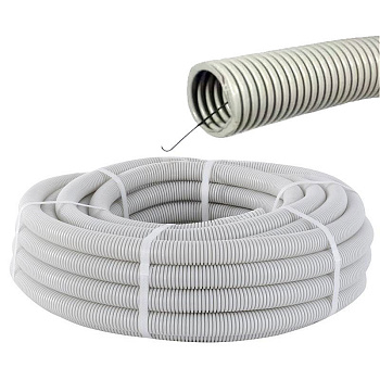 Труба ПВХ гофро с зонд.d20 (100м) DKC 91920 Россия