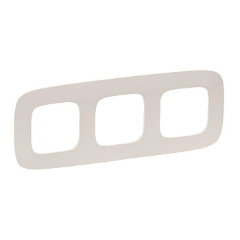 Рамка 3 поста Слоновая Кость Legrand 754313 ALLURE Венгрия
