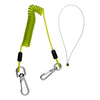 Подвес для инструмента (макс.вес 10кг стальной сердечник нерж.застежка и кольцо) 90281