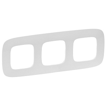 Рамка 3 поста Жемчуг Legrand 754413 ALLURE Венгрия