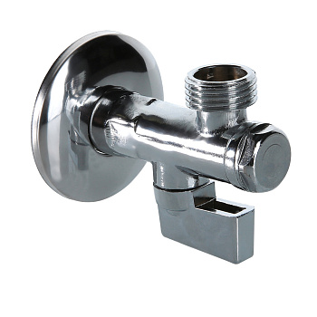 Кран шаровый 1/2 " х1/2 с фильтром и чашкой к стиральной машине (vt.282.N 0404)