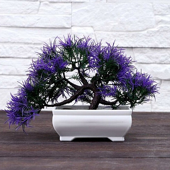 Бонсай "Деревце яркое" 10*20см МИКС 4142805