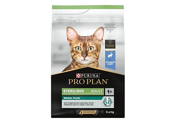 PRO PLAN Кош Стерил Кролик 4х3кг ЧЗ