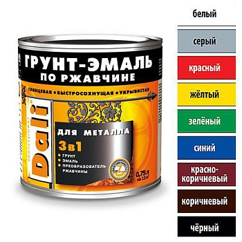 Грунт-Эмаль по ржавчине  желтый, 2л 20473