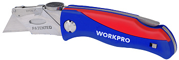 Нож складной строительный "Workpro" WP211006