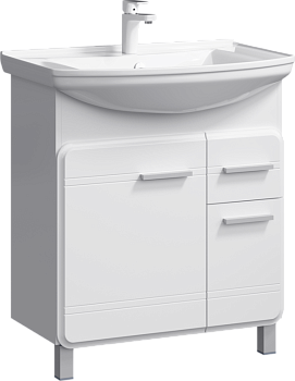 Тумба под умывальник КОРСИКА 75 с раковиной Стиль 75