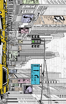 Картина Биг сити лайф 110х70