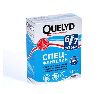 клей обойный QUELYD флизелиновый 250г /30 шт