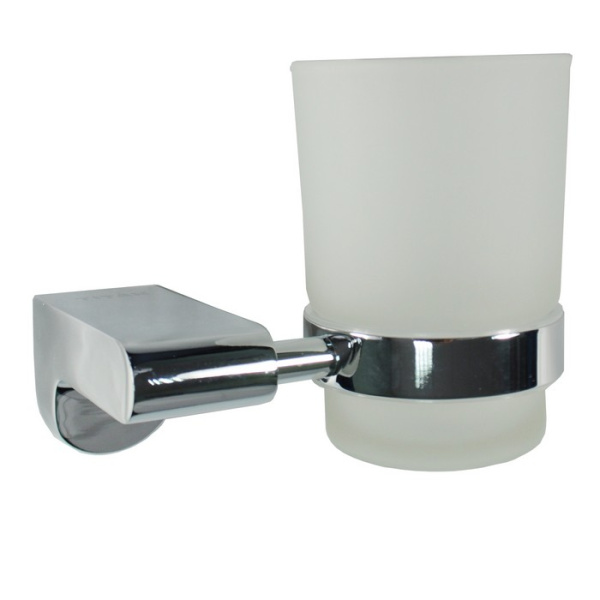 Стакан стеклянный с креплением к стене 77005