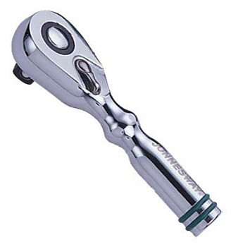 Рукоятка трещоточная укороченная 3/8"DR, 48 зубцов, 115мм 047172 (R3803)*