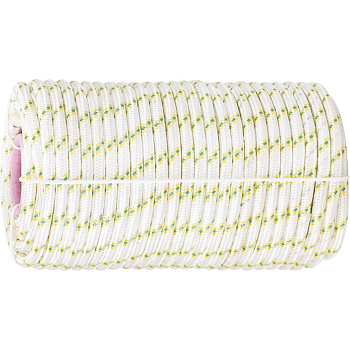 Фал плетёный "Сибртех" капроновый с сердечником, 16-прядный Ø8мм 93970