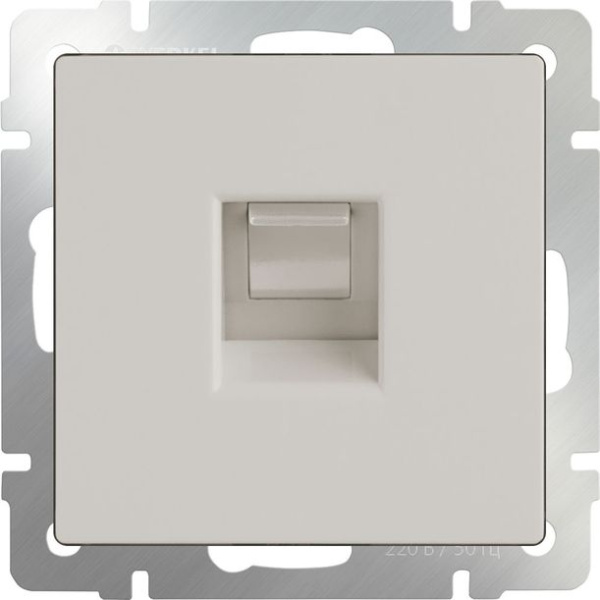 Розетка комп WL03-RJ45 Ivory Слоновая кость WERKEL