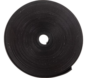 Термоусаживаемая лента с клеевым слоем 25мм х 0.8мм Черная 5м REXANT 48-9006