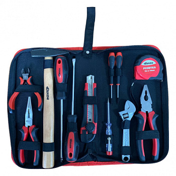 Набор слесарно-монтажный DERZHI 12 предметов 813562