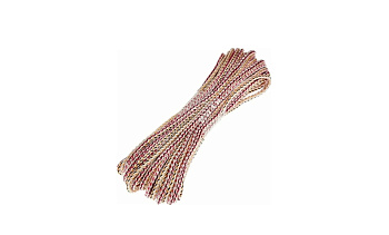 Шнур полипропилен ПП 8-и прядный Ø3мм с сердечником Цветной в мотках по 15м ВН.ШК