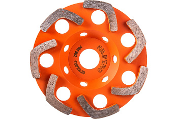 Чашка алмазная Hilberg Bumerang Ø125мм HM302 