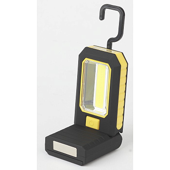 Фонарь ПРАКТИК RB-704 5W COB+3LED 3хAAA Крючок 2 Магнита ЭРА Б0029179