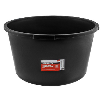 Таз круглый строительный "Matrix" 90л 81469