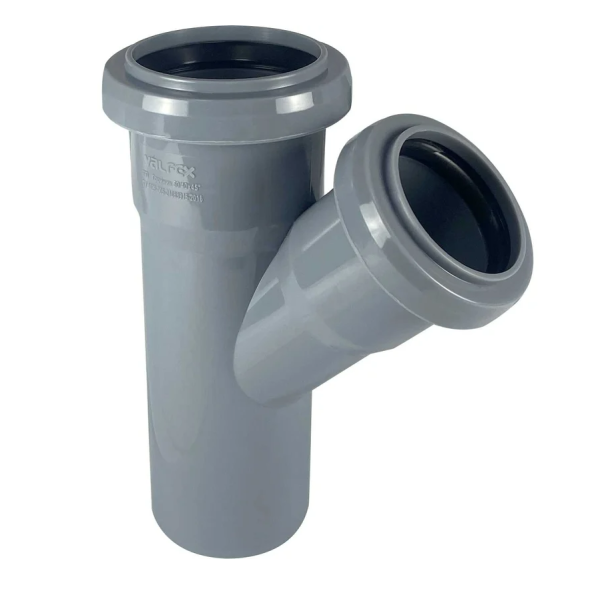 Тройник 45°  50-40