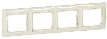 Рамка 4-м VALENA гориз.сл.кость Leg774354 Португалия