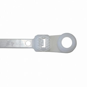 Стяжки с кольцом DERZHI БЕЛЫЕ 4х150мм (уп.100шт) 358-415