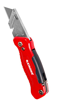 Нож складной "OKINAWA SNAP PLUS" трапециевидное лезвие, лезвия 2шт., с отвёрткой 2408