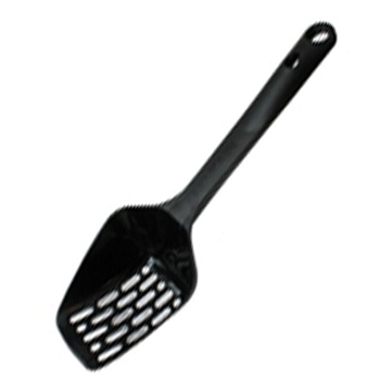 Совок д/уборки кошачьего туалета черный 30,4*10,2*4,5см (20шт/уп  цена за шт) МАК51