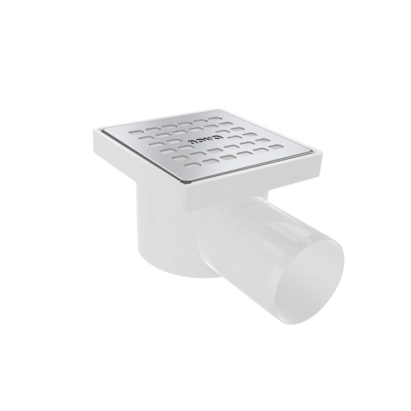 Трап нерж.боковой Ø50 10x10см (50шт) 5056