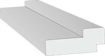 Дверная коробка ламиниров-я белая