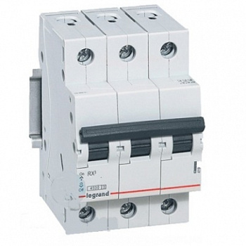 Автоматич. выключатель RX3 3п 50А 4.5кА Legrand 419713
