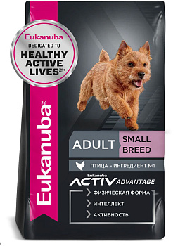Eukanuba Паппи Смол Брид <12м 0,8кг ЧЗ