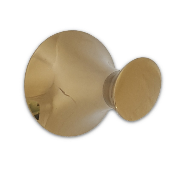 97114 Magnus- Крючок одинарн. под СВЕТЛОЕ ЗОЛОТО