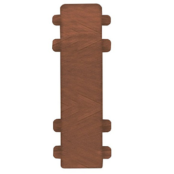 Соединитель для плинтуса К55 "Идеал Комфорт" 341 / Ольха