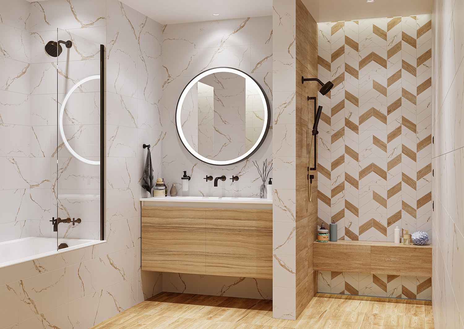 Облицовочная плитка GT127VG GlobalTile Мармарис / Marmaris Бел. 50*25 _ 1 \74,25