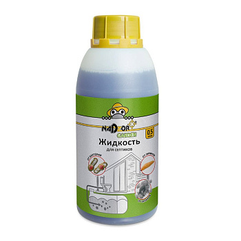 BIOWC1 Жидкий концентрат д/септиков 0,5л Nadzor Garden/15 27476