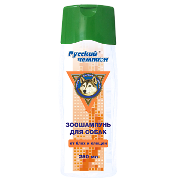 Русский Чемпион Шампунь д/собак от блох 250мл 140
